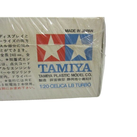 Tamiya 1/20 Toyota Celica LB Turbo Gr.5 Race Car 20072 Plastic Model Kit 1977 - Picture 3 of 4